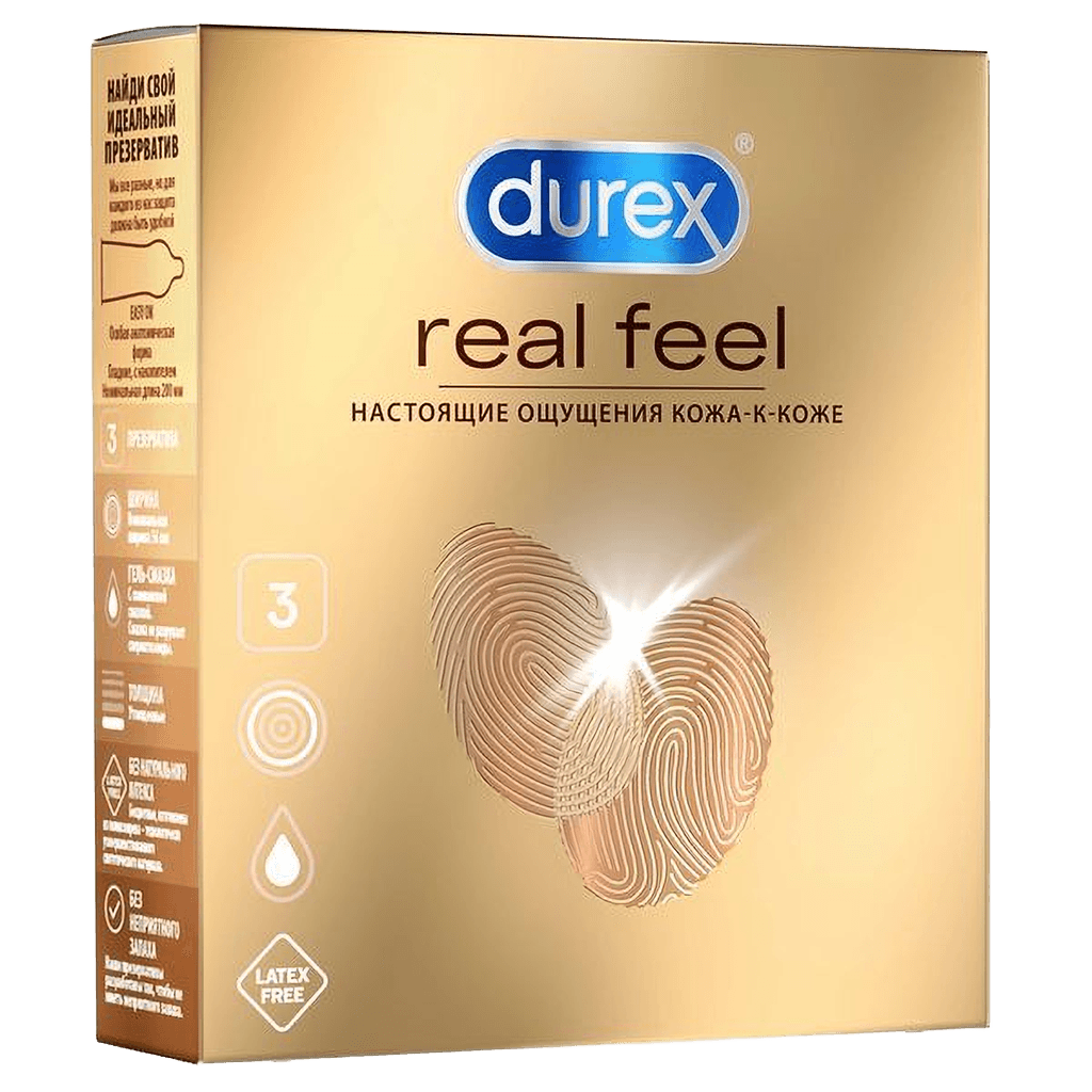 Презервативы Durex Real Feel, №12 (естественная ощущение)