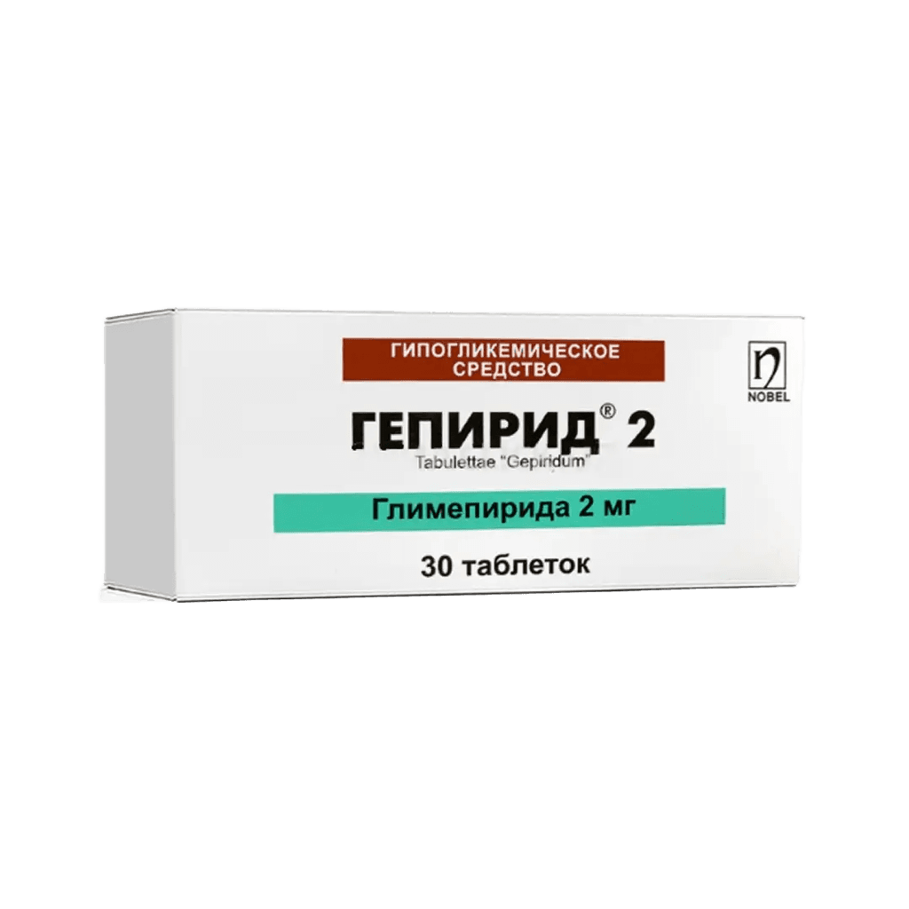 Гепирид, 2 мг, таб. №30
