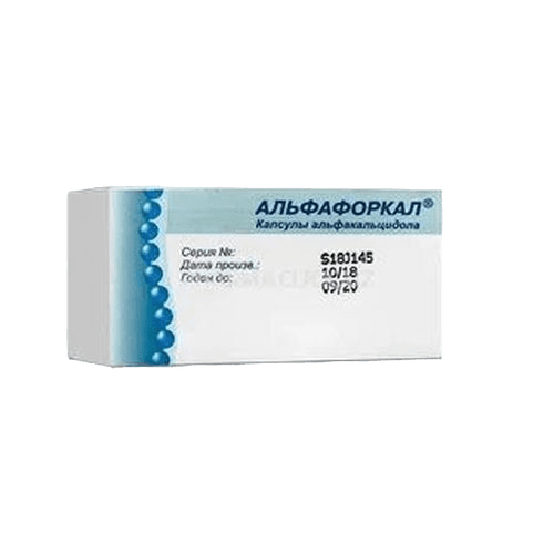 Альфафоркал, 0,25 мкг, капс. №30