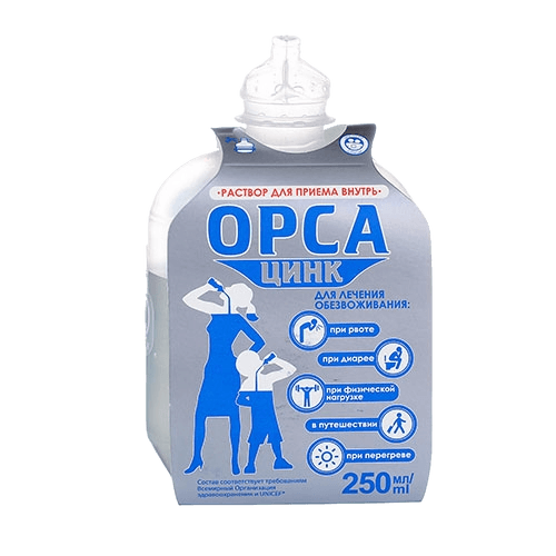 Орса цинк, 250 мл, флак. №1