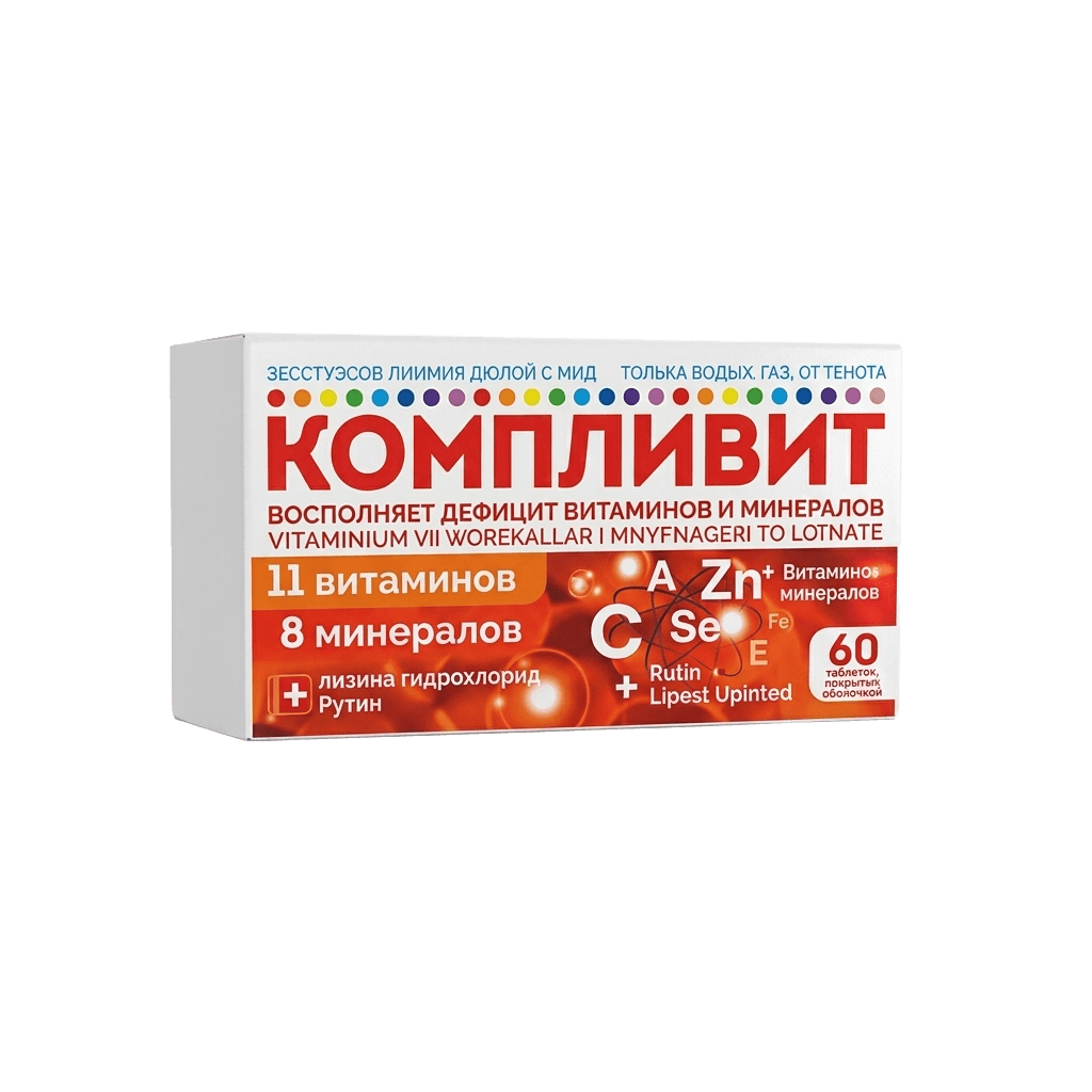Компливит, таб. №60