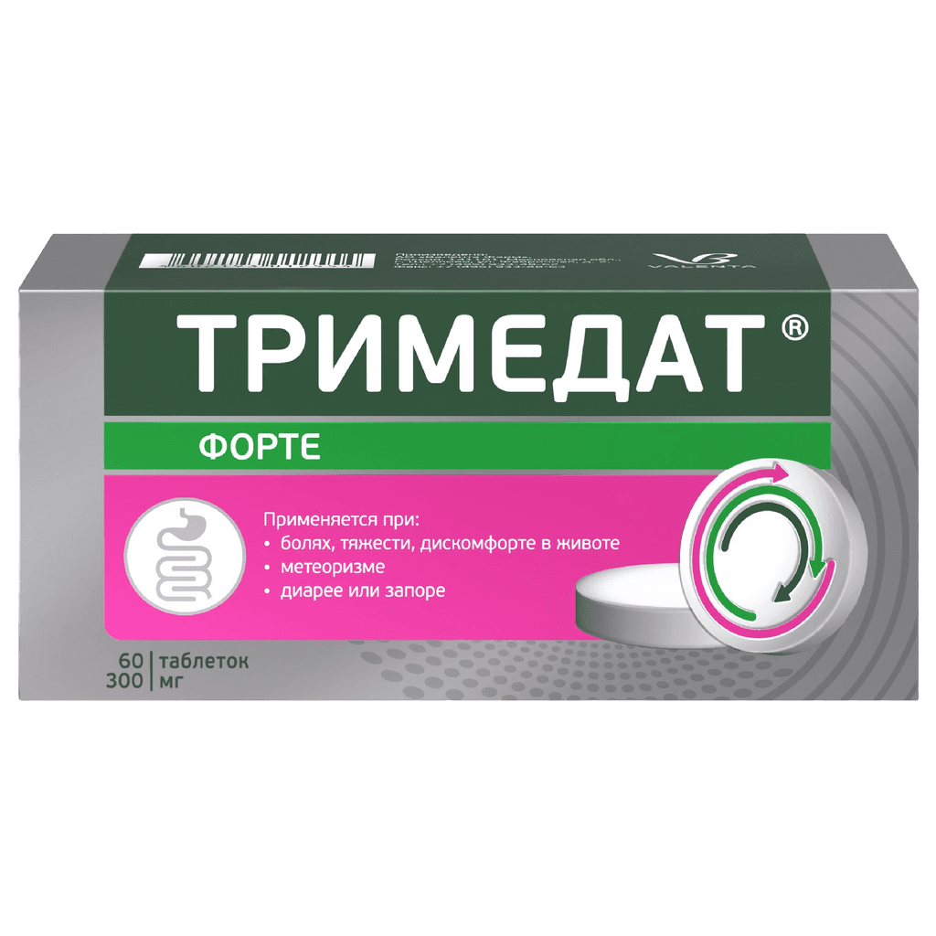 Тримедат Форте, 300 мг, таб. №60