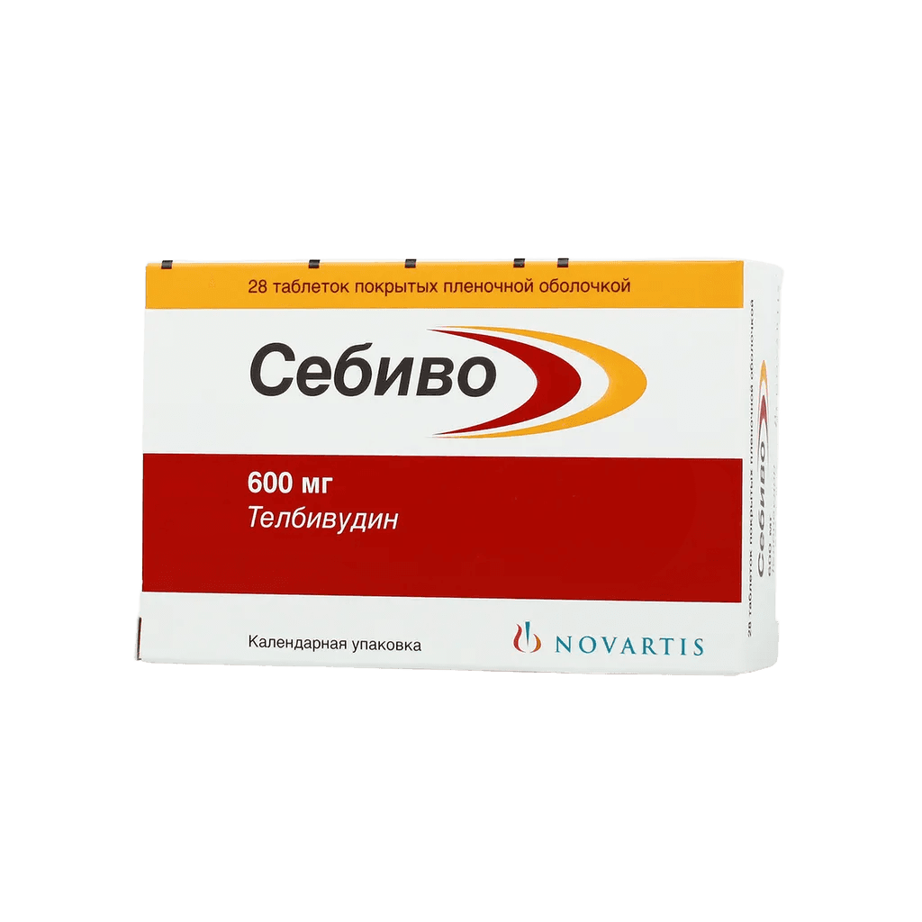 Себиво, 600 мг, таб. №28
