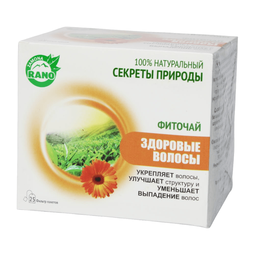 Фиточай Rano Здоровые Волосы, 1 г, пакетики, №25