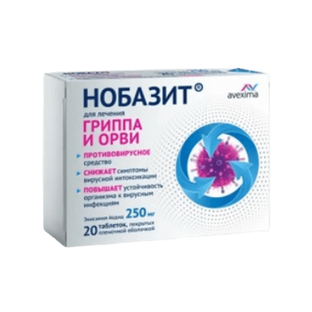 Нобазит, 250 мг, таб. №20