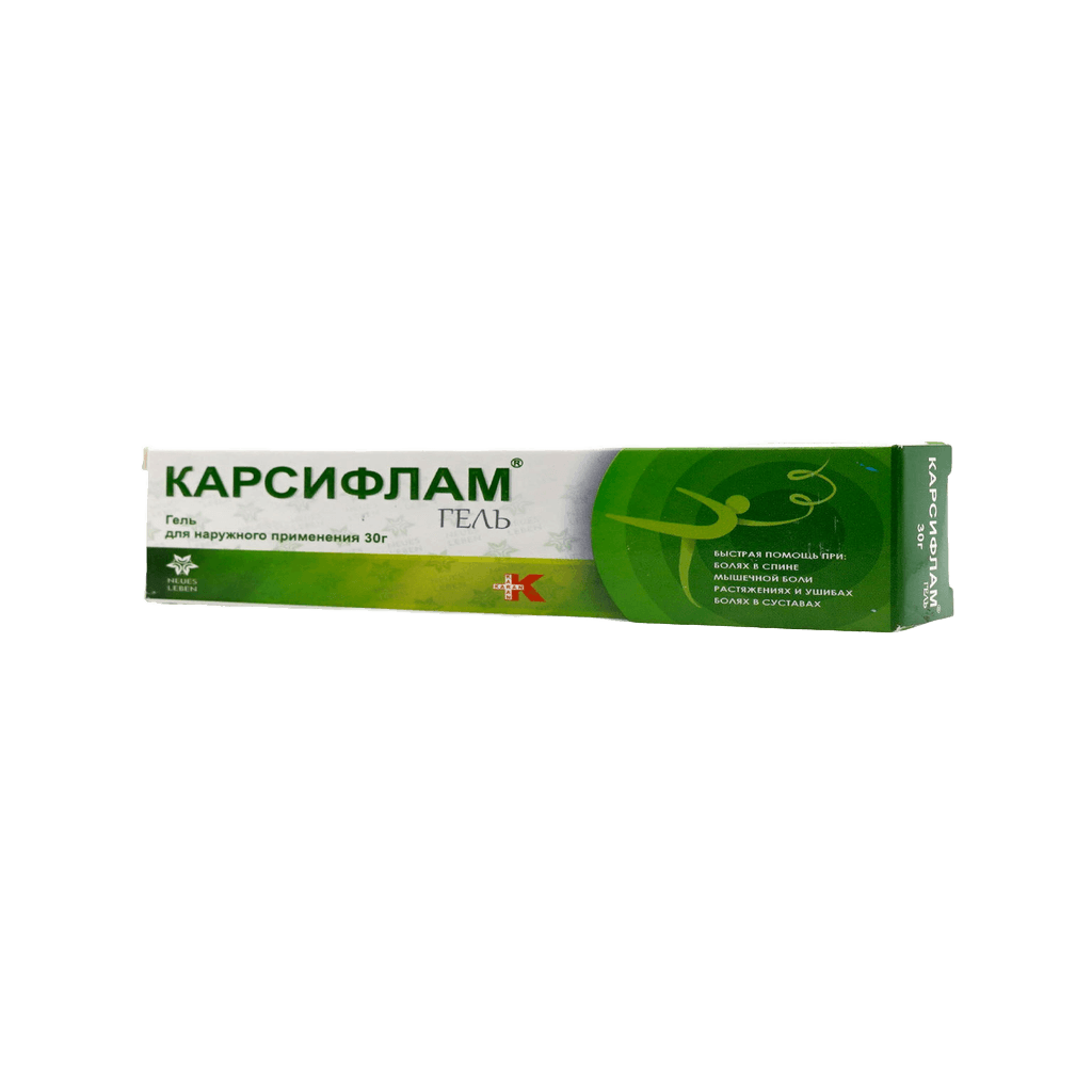 Карсифлам, 30 г, гель, №1