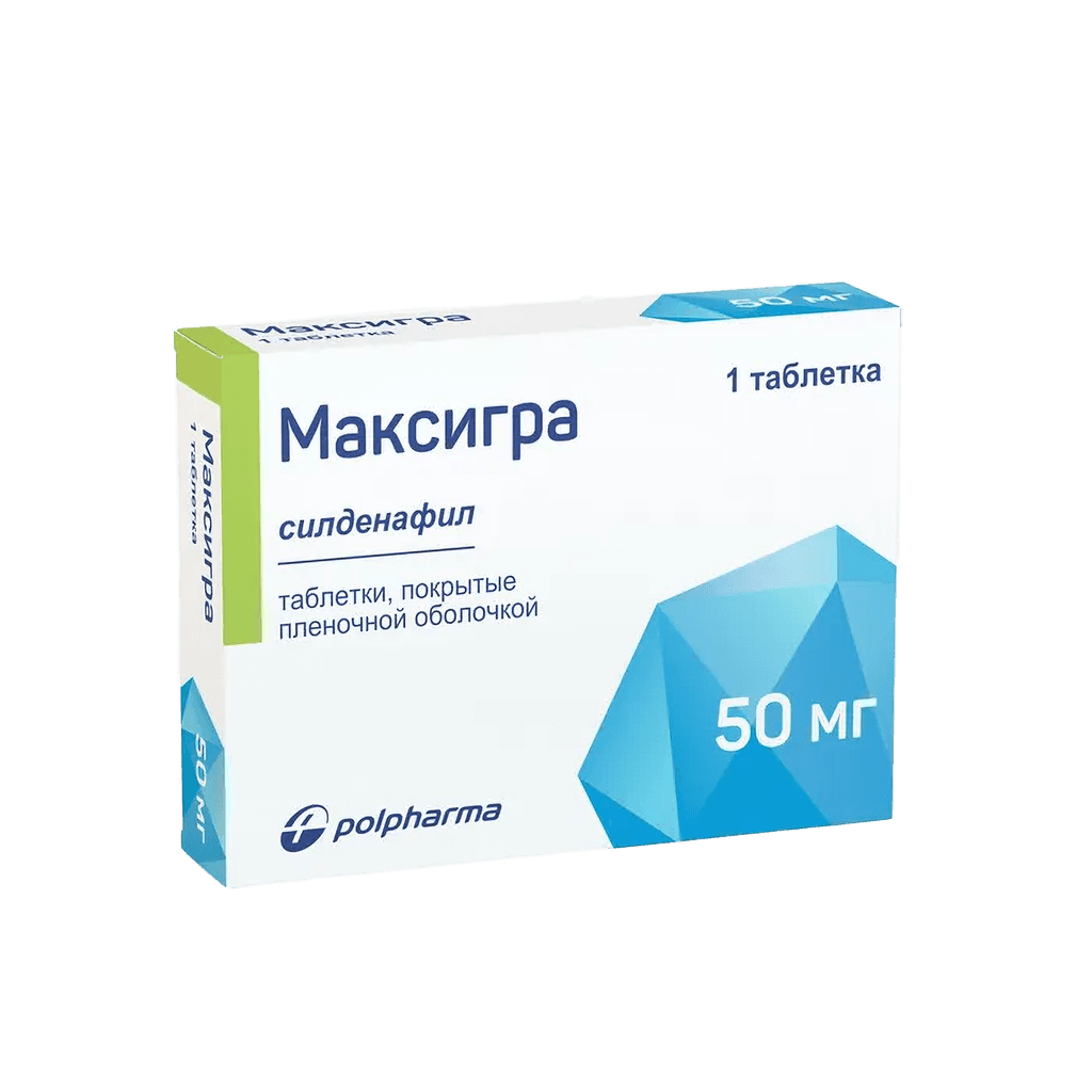 Максигра, 50 мг, таб. №1