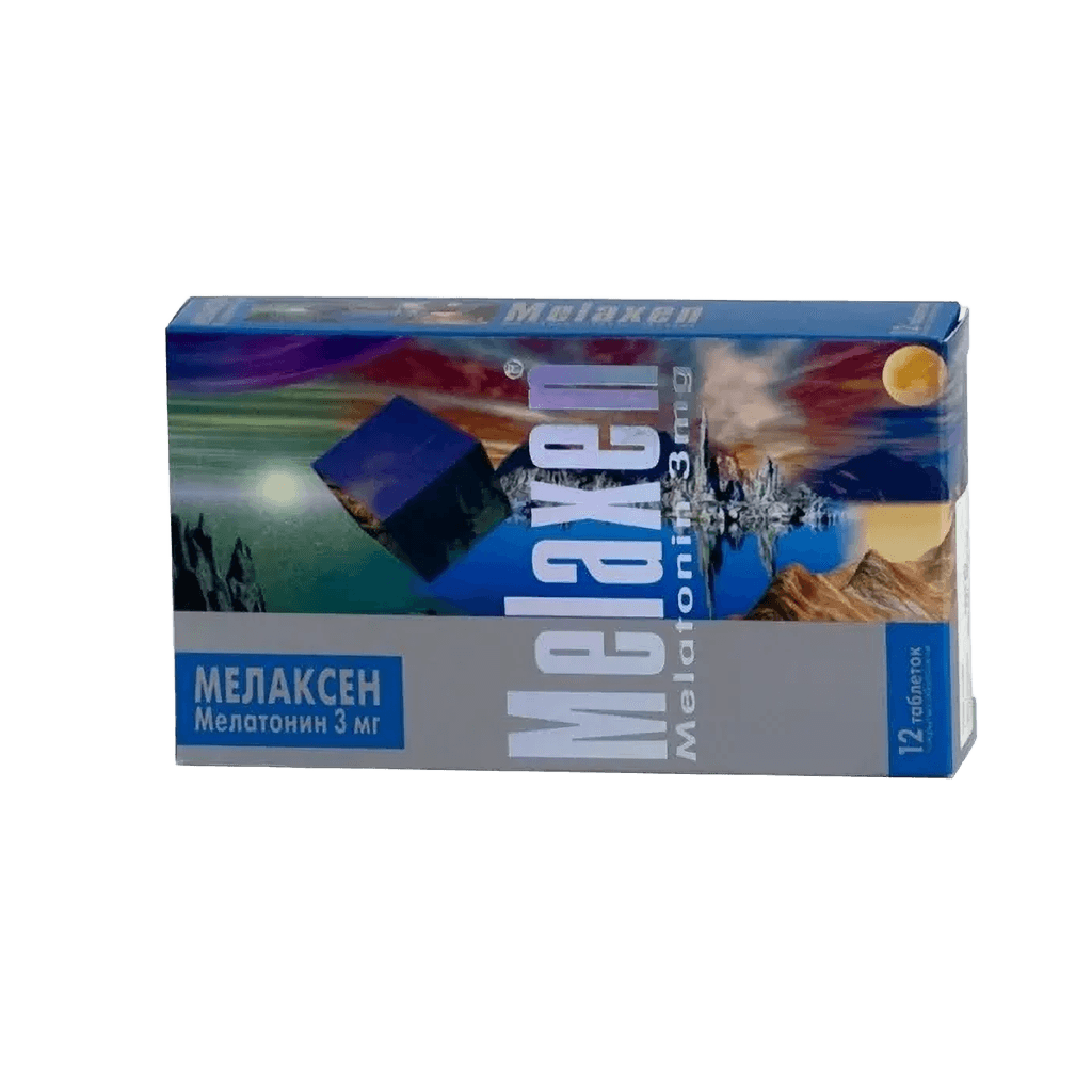 Мелаксен, 3 мг, таб. №12