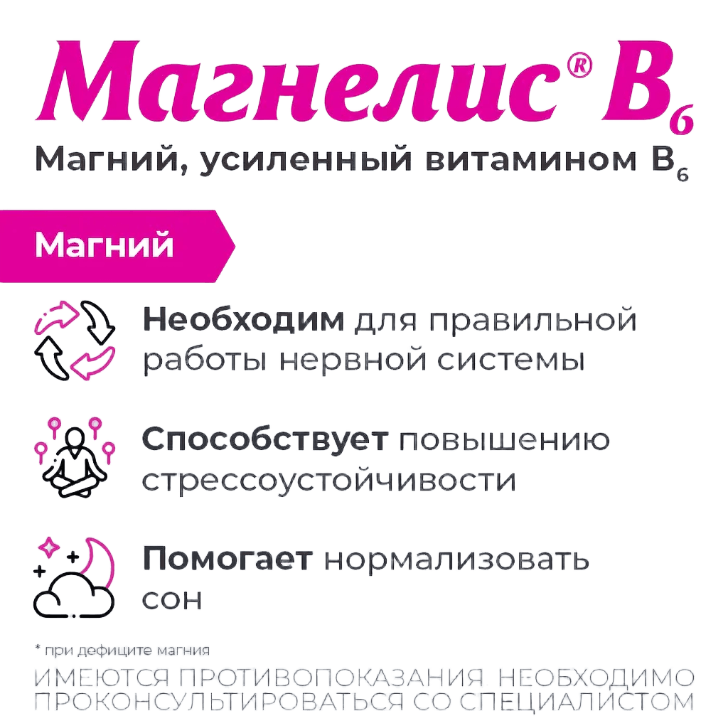 Магнелис В6, таб. №50