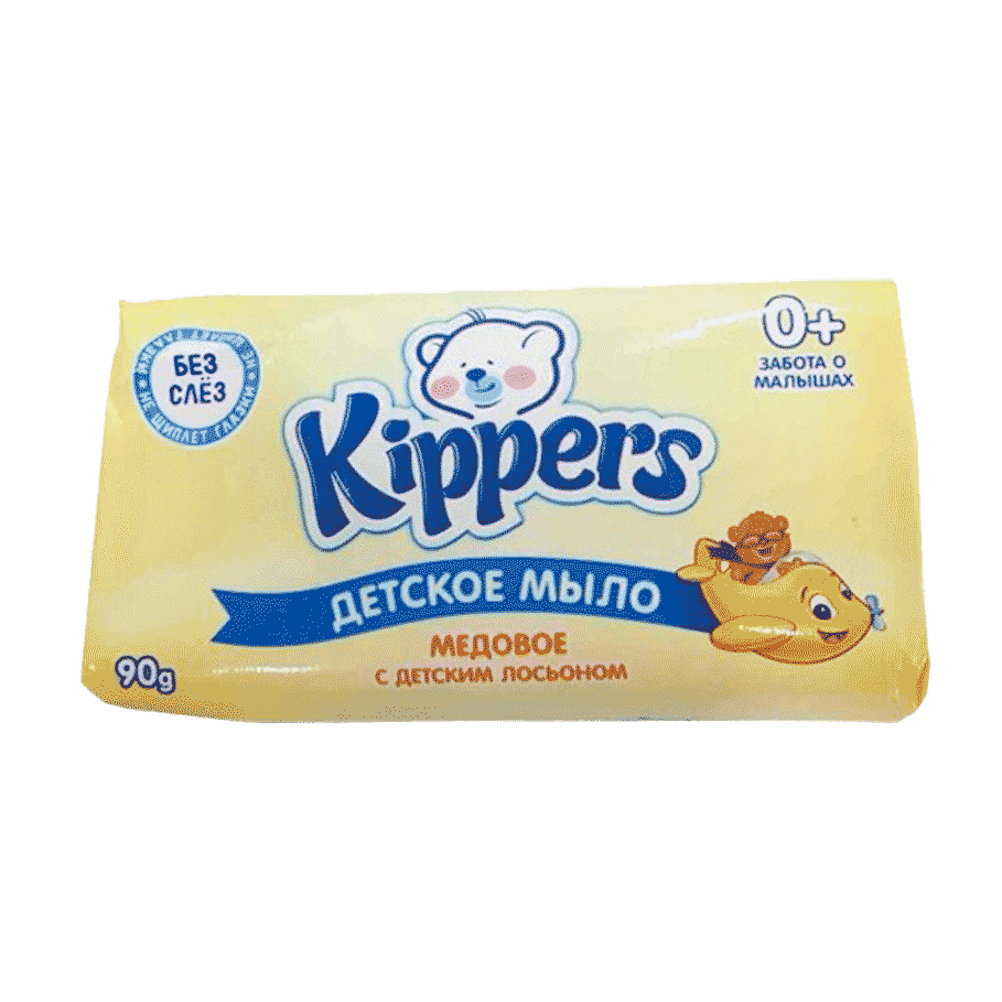 Мыло детское Медовое с детским лосьоном Kippers, 90 г
