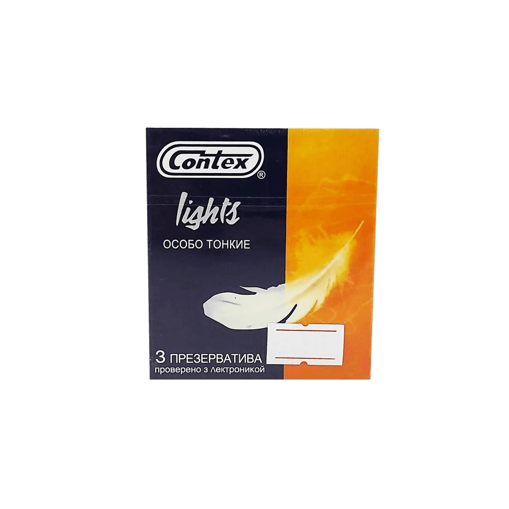 Презервативы Contex, Lights, №3