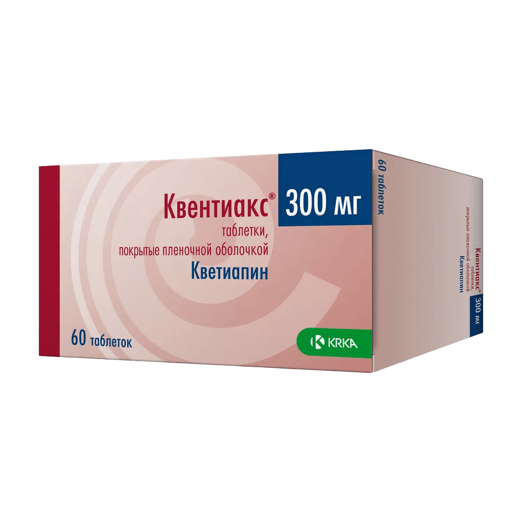 Квентиакс, 300 мг, таб. №30