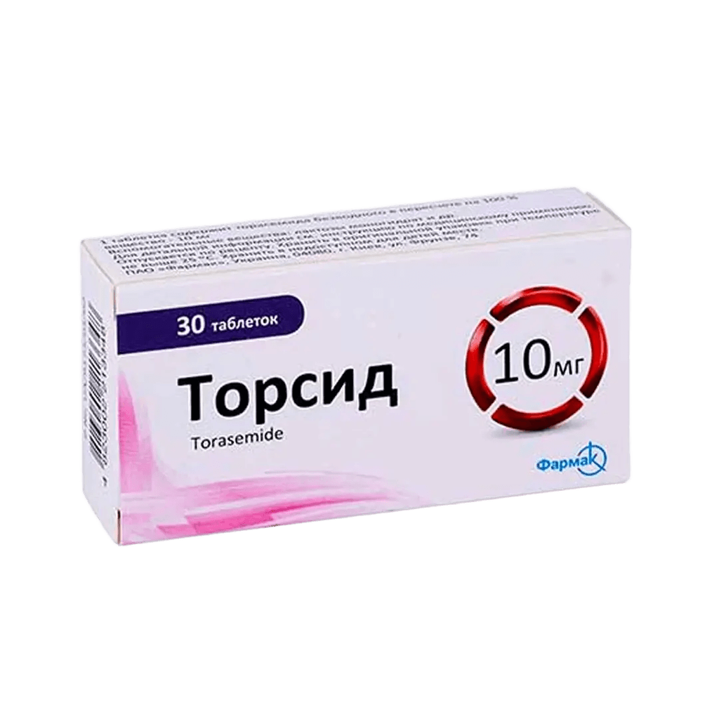 Торсид, 10 мг, таб. №30