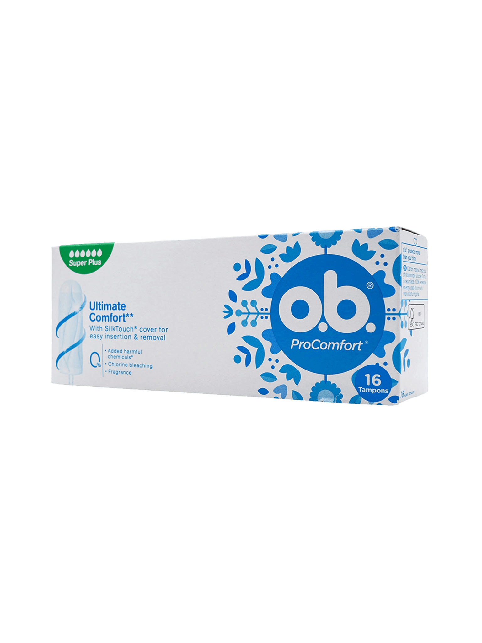 Тампоны гиг. o.b. ProComfort Super Plus, №16