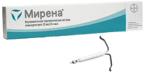 Мирена, 20 мкг/24 часа, система внутриматоч., №1