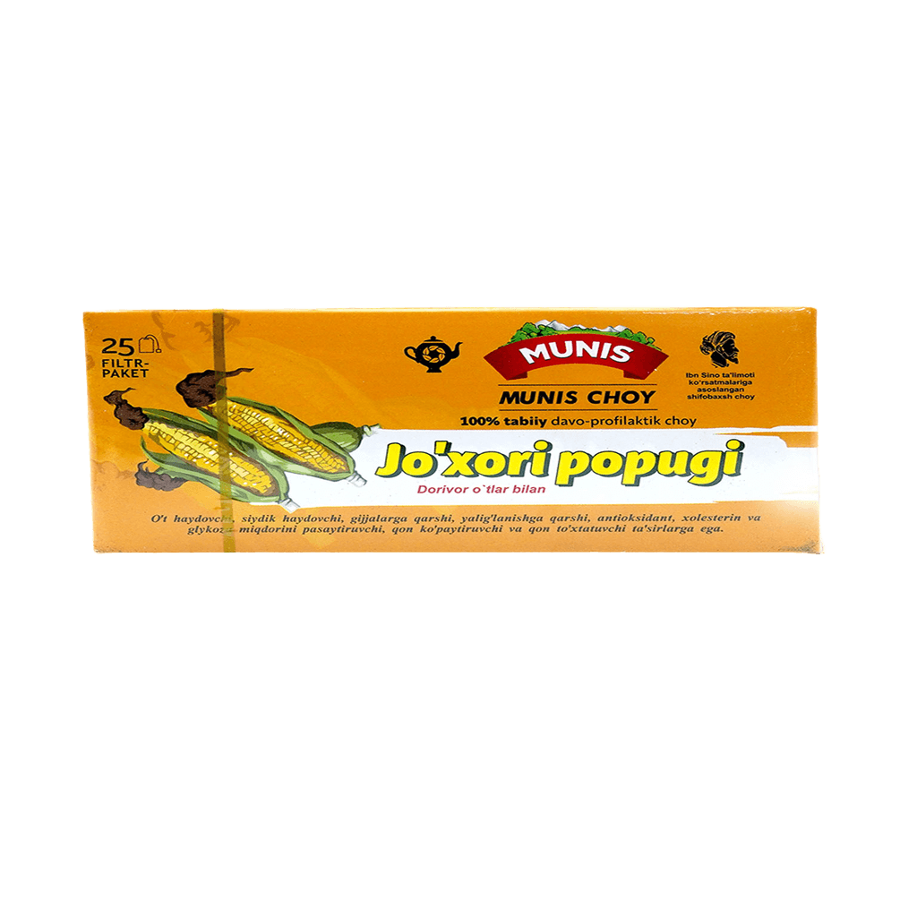 Travyanoy chay Kukuruzniye ryltsa Munis, paketiki. №25