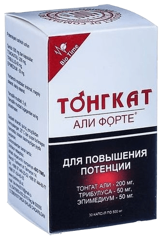 Тонгкат Али Форте, 500 мг, капс. №30