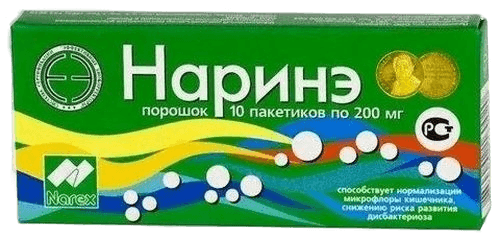 Нарине Плюс, 1 г, пакетик, №10 (лакто + бифидум)