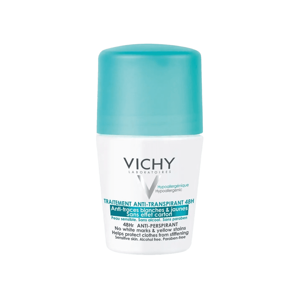 Deodorant roll-on Vichy Homme antiperspirant deodorant 48 H, 50 ml
