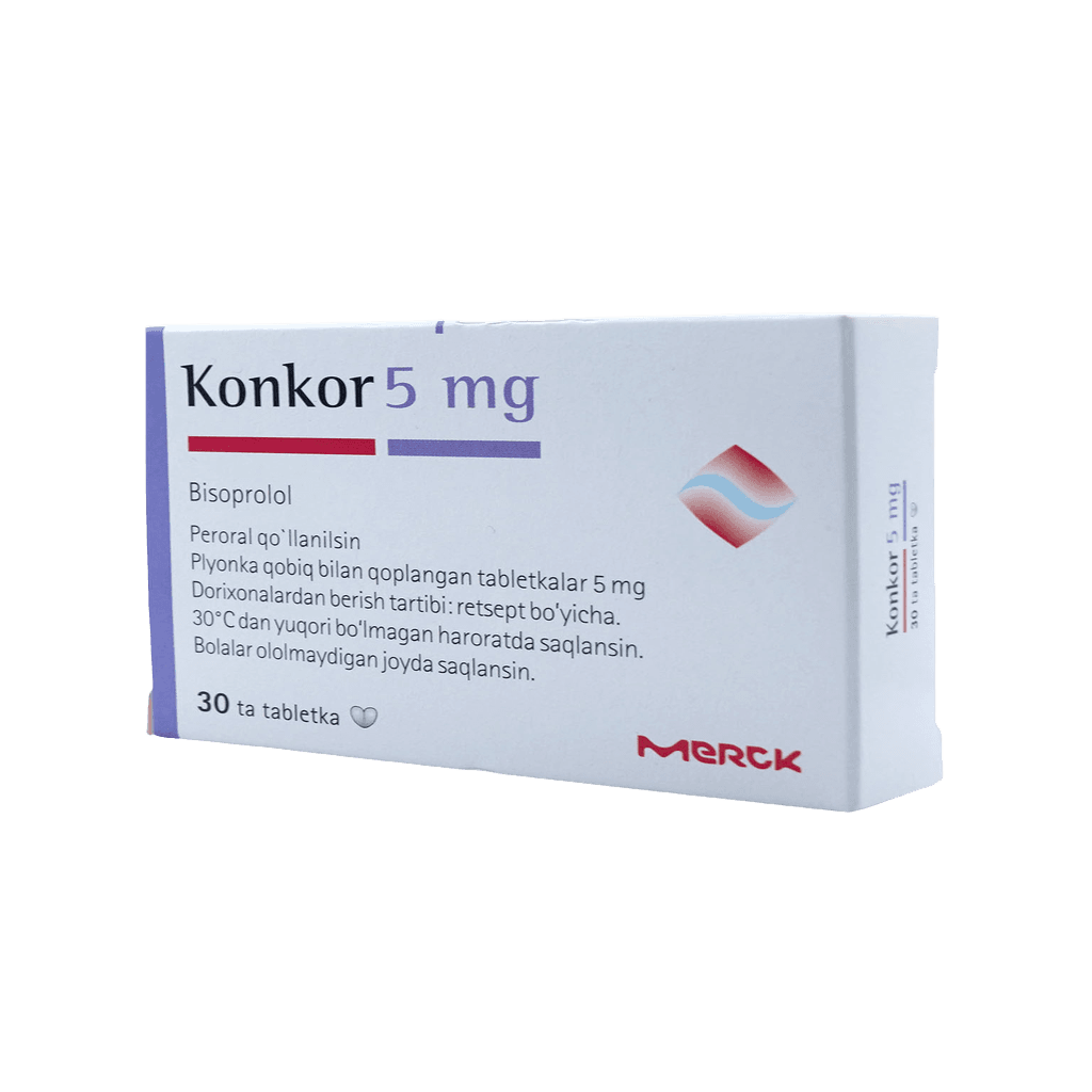 Конкор, 5 мг, таб. №30