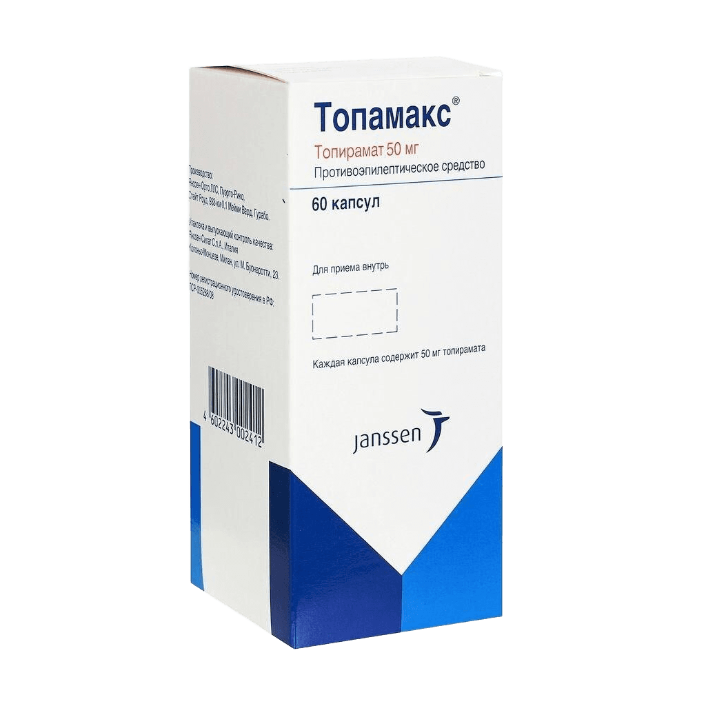 Топамакс, 50 мг, таб. №60