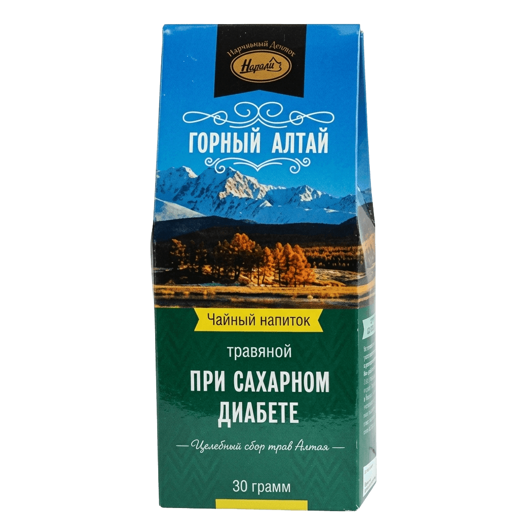 Травяной чай При Сахарном Диабете, 30 г