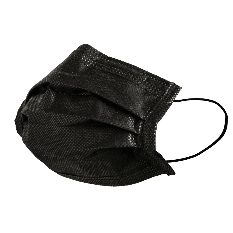 Маска лицевая трехслойная Elit Mask, №10 (чёрная)