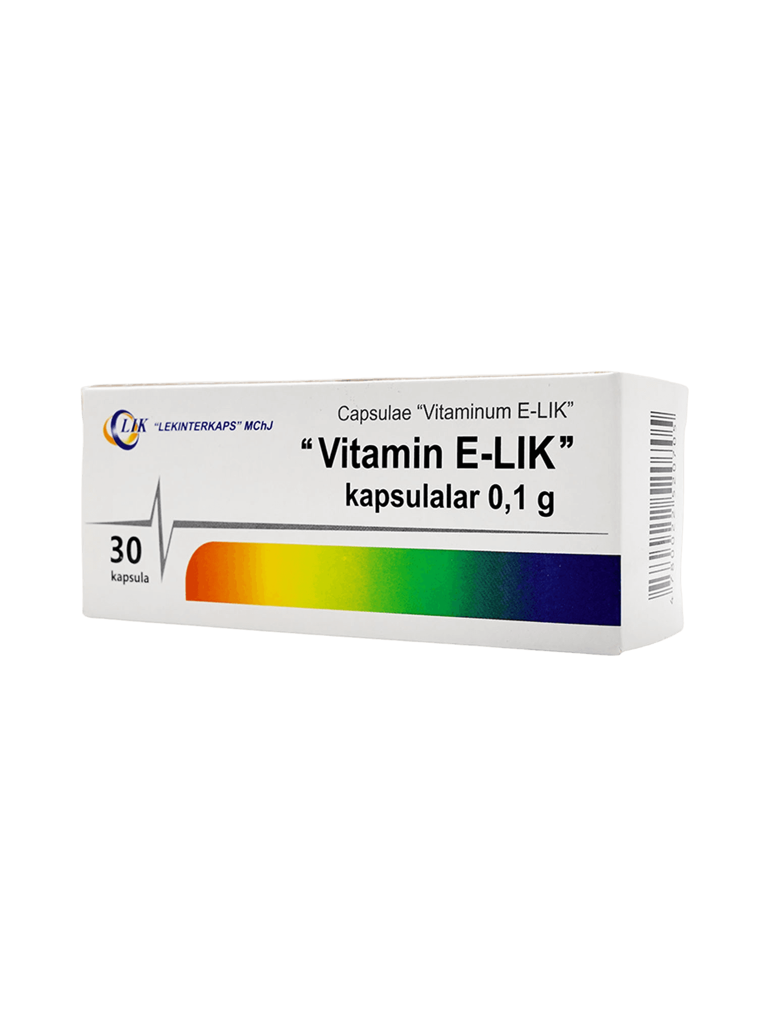 Витамин E-LIK, 0,1 г, капс. №30