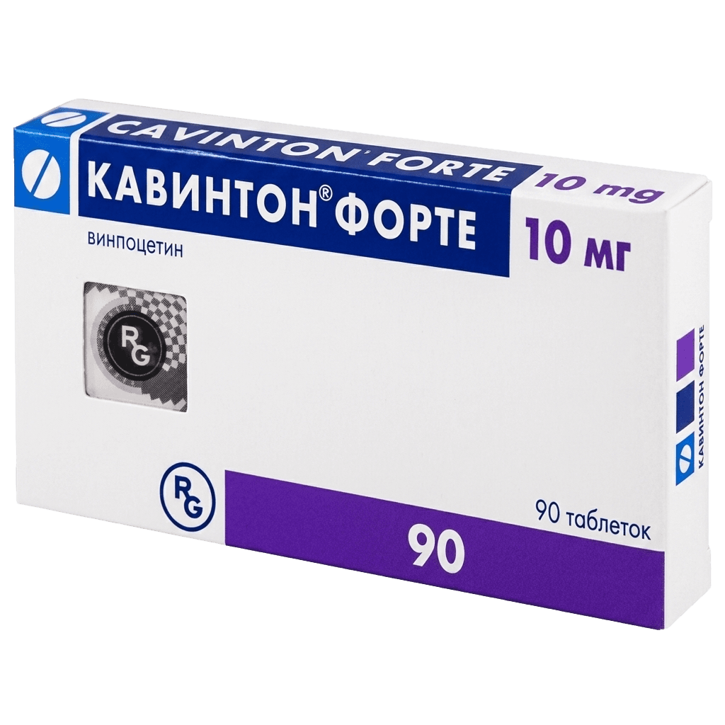 Кавинтон Форте, 10 мг, таб. №90