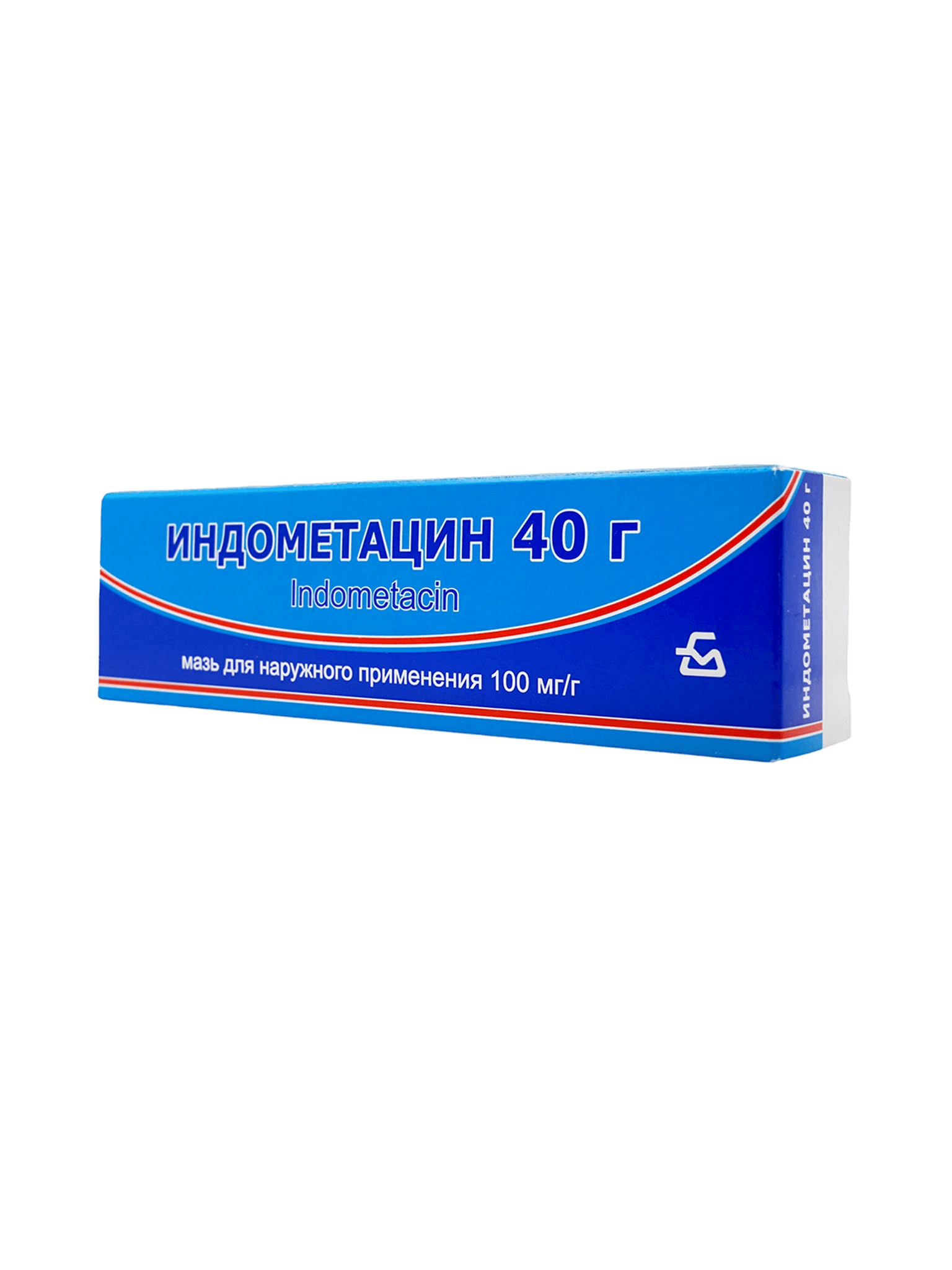 Индометацин, 100 мг/г 40 г, мазь