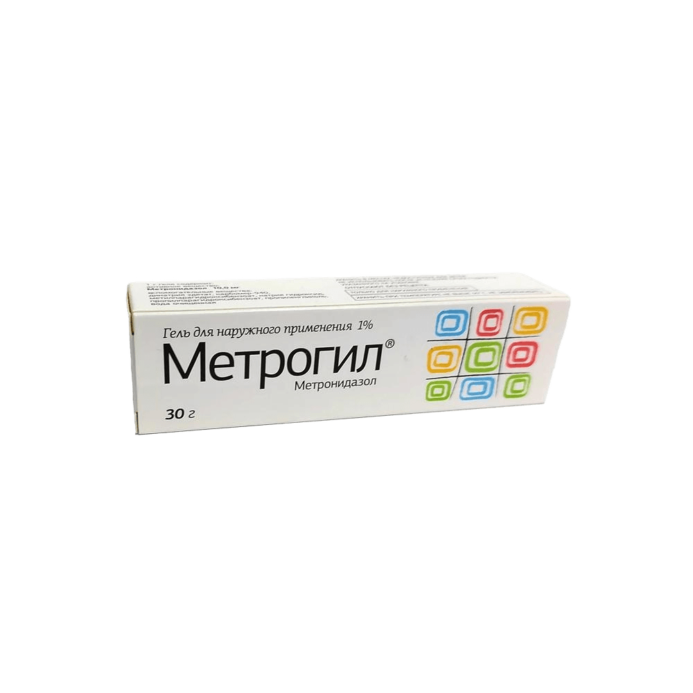 Метрогил, 1%, 30 г, гель