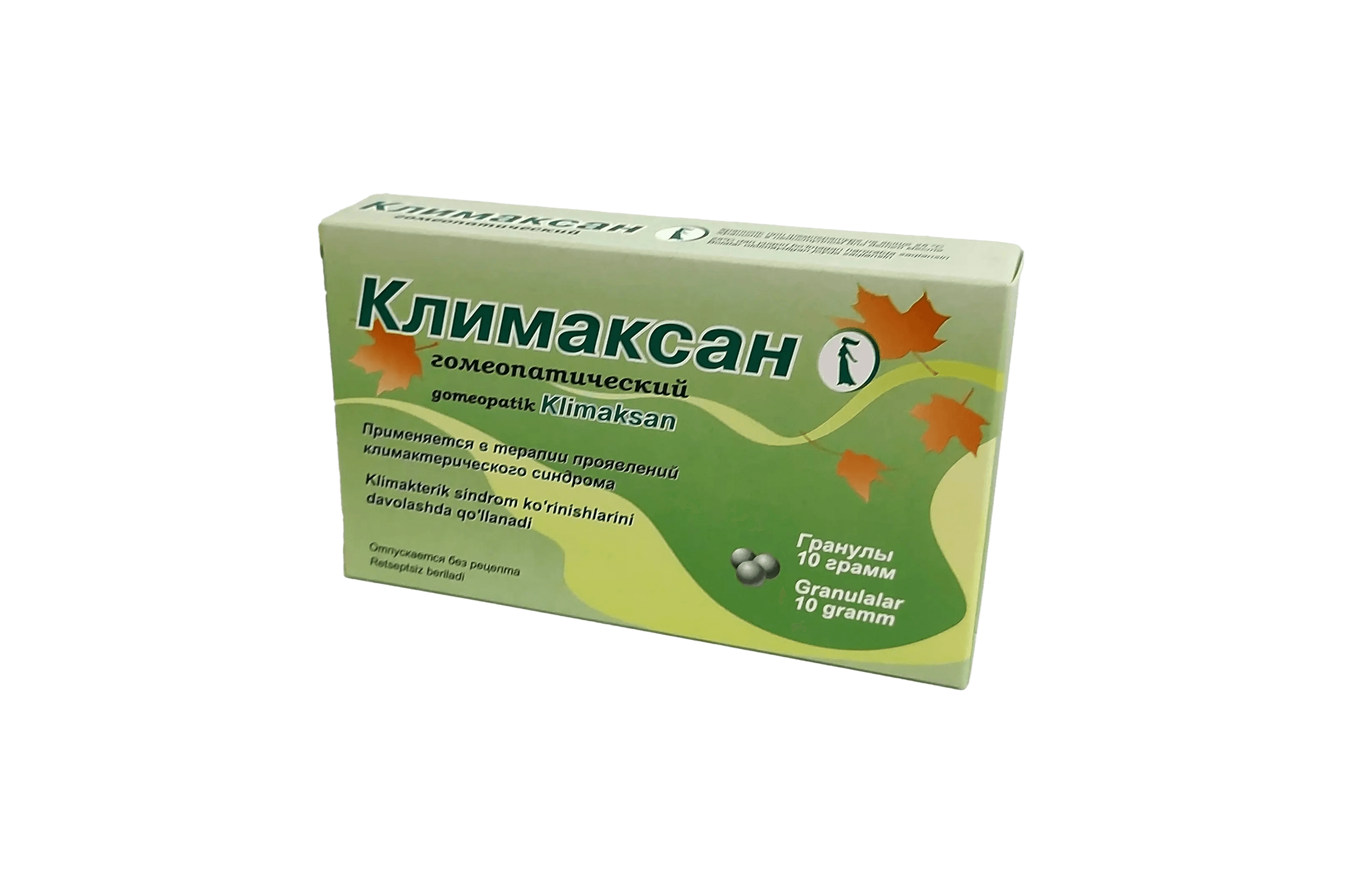 Климаксан гомеопатический, 10 г, гран., пак.