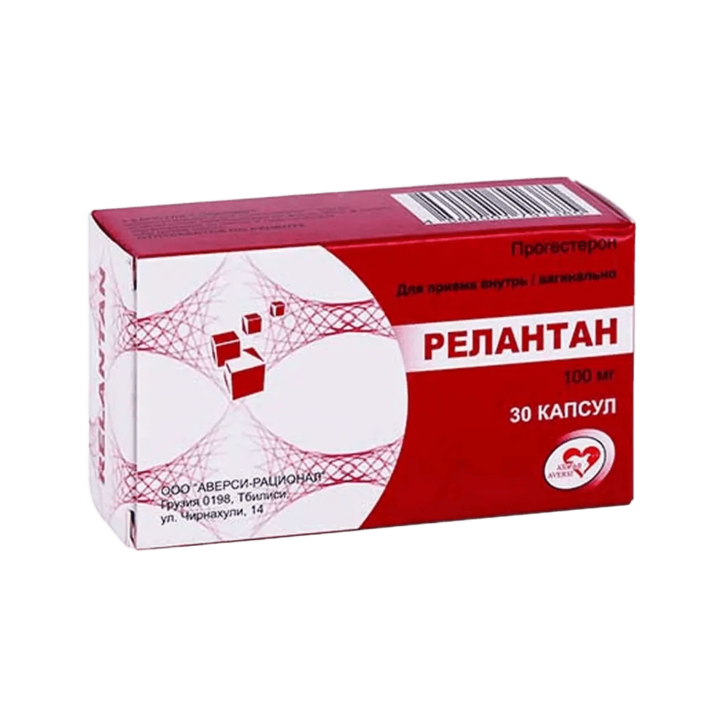 Релантан, 100 мг, капс. №30