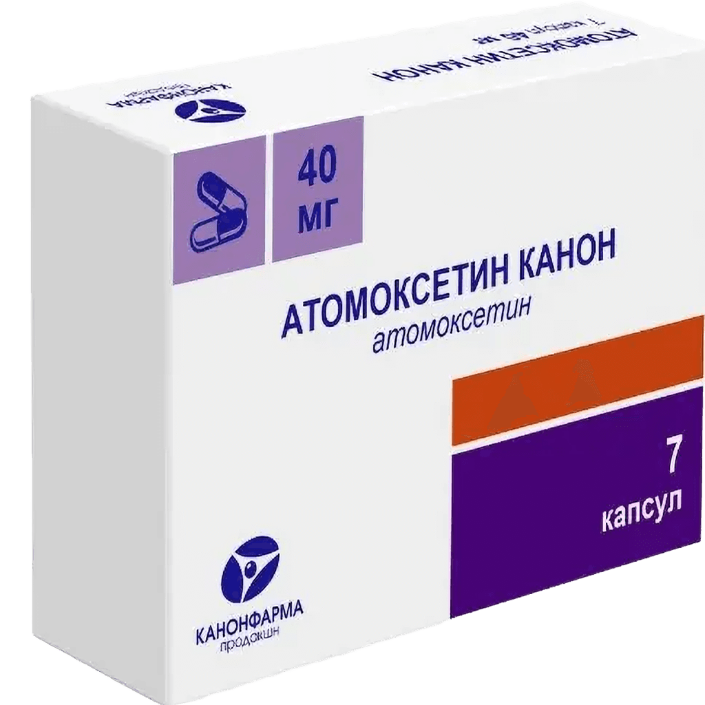 Атомоксетин Канон, 40 мг, капс. №7