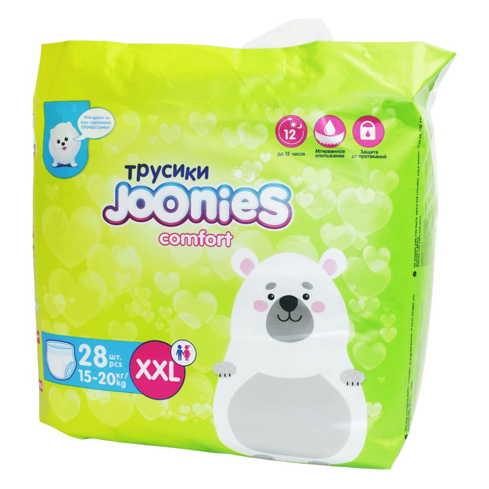 Подгузники трусики Joonies Comfort, раз. XXL, №28
