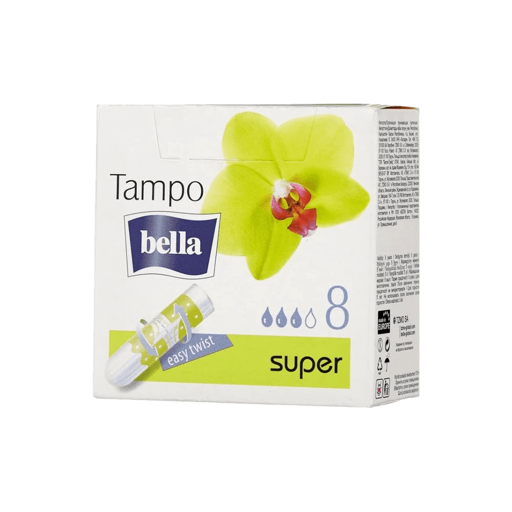 Тампоны Bella Tampo premium comfort Super, №8 (б/аплик)