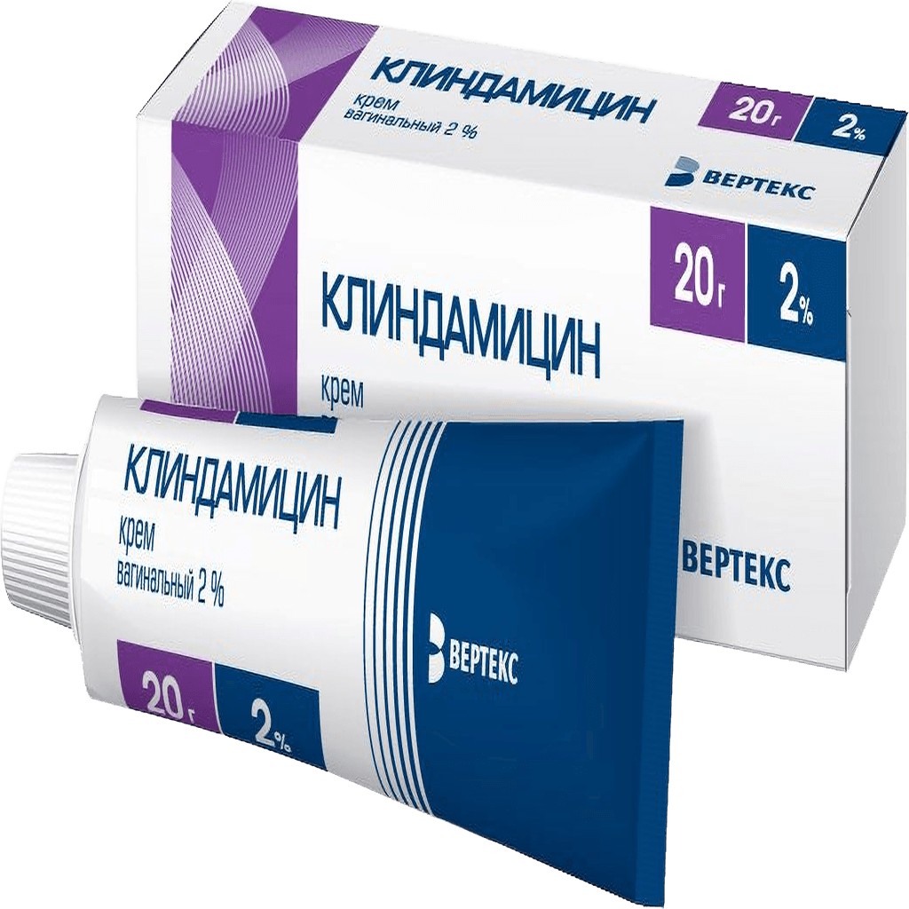 Клиндамицин, 2%, 40 г, крем ваг.