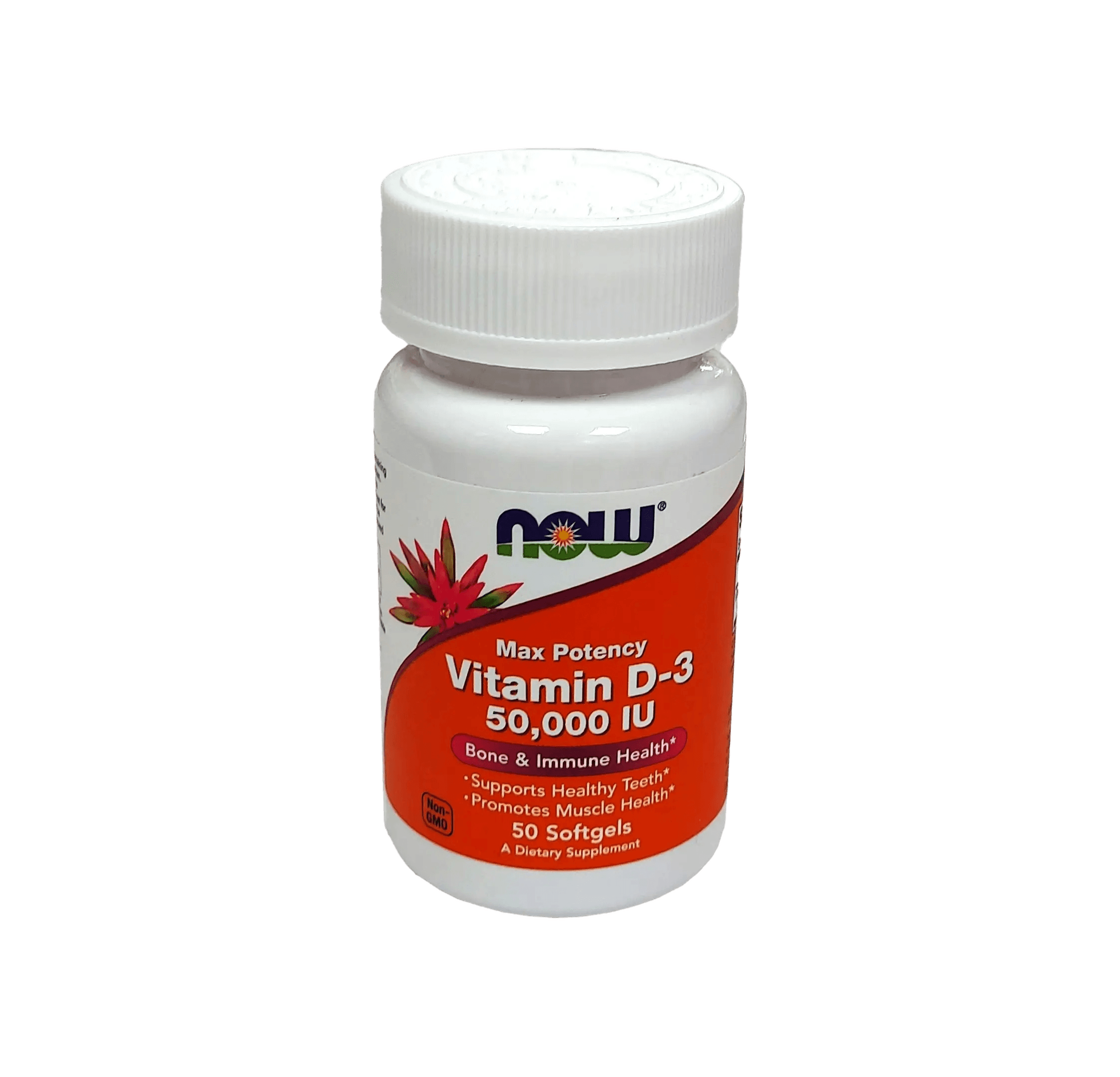 Витамин Д-3 (NOW Vitamin D-3), 50000 МЕ, капс. №50