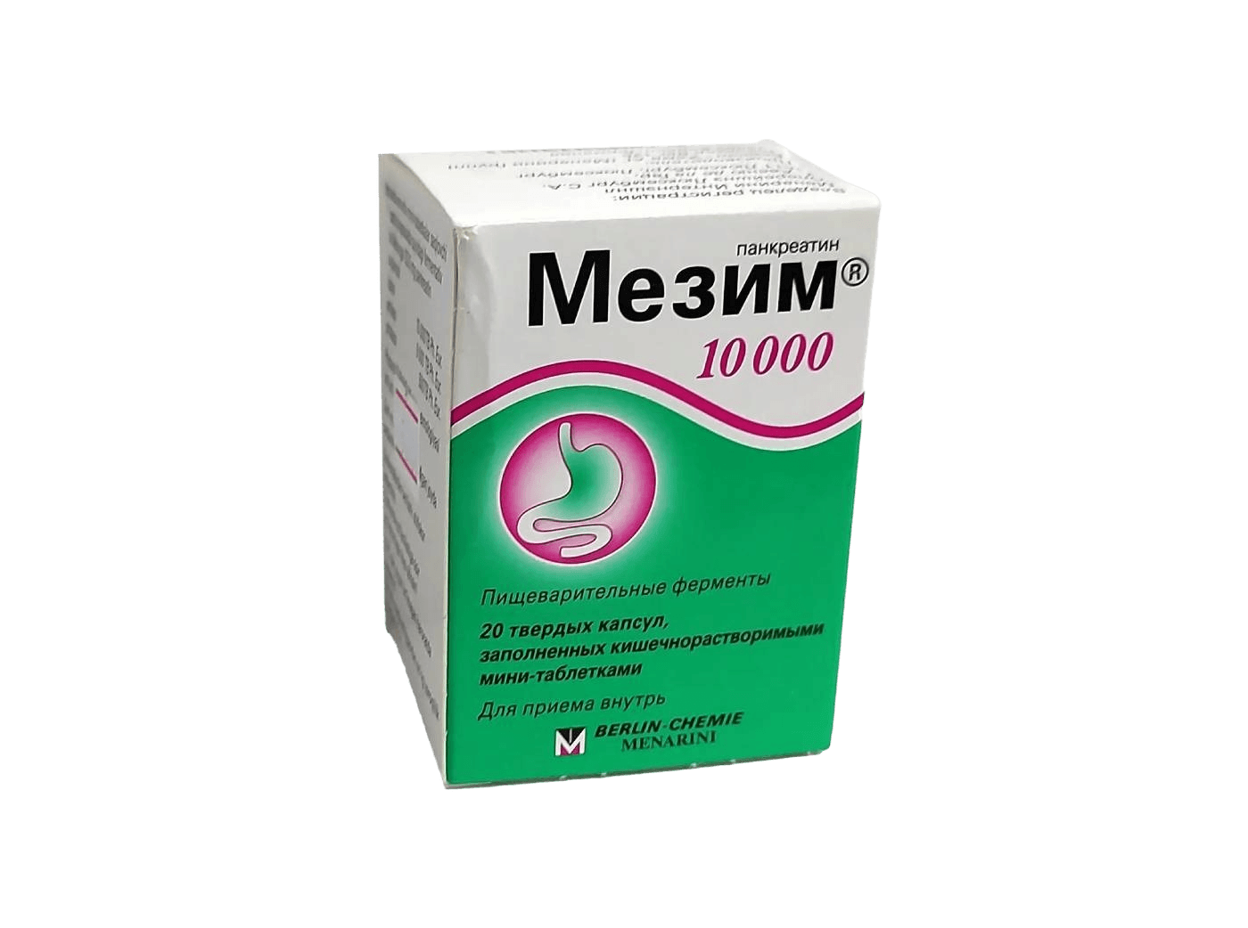 Мезим 10000, капс. №20
