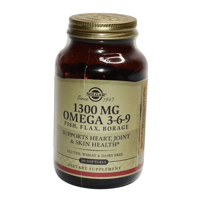 Омега 3-6-9 (Solgar Omega 3-6-9), 1300 мг, капс. №60