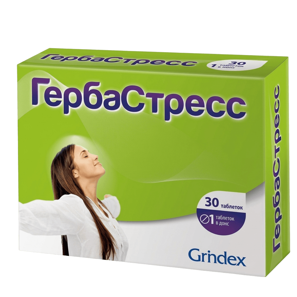 Гербастресс, 450 мг, таб. №30