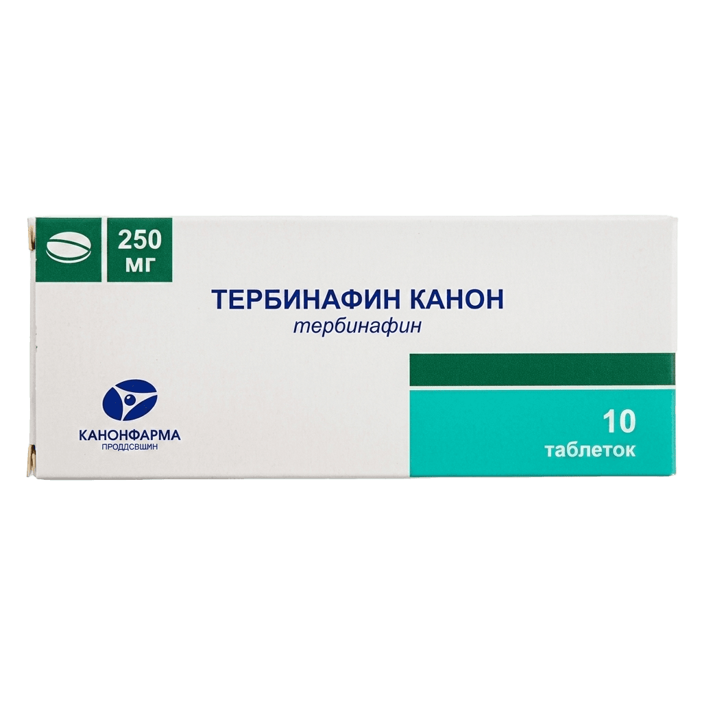Тербинафин Канон, 250 мг, таб. №10