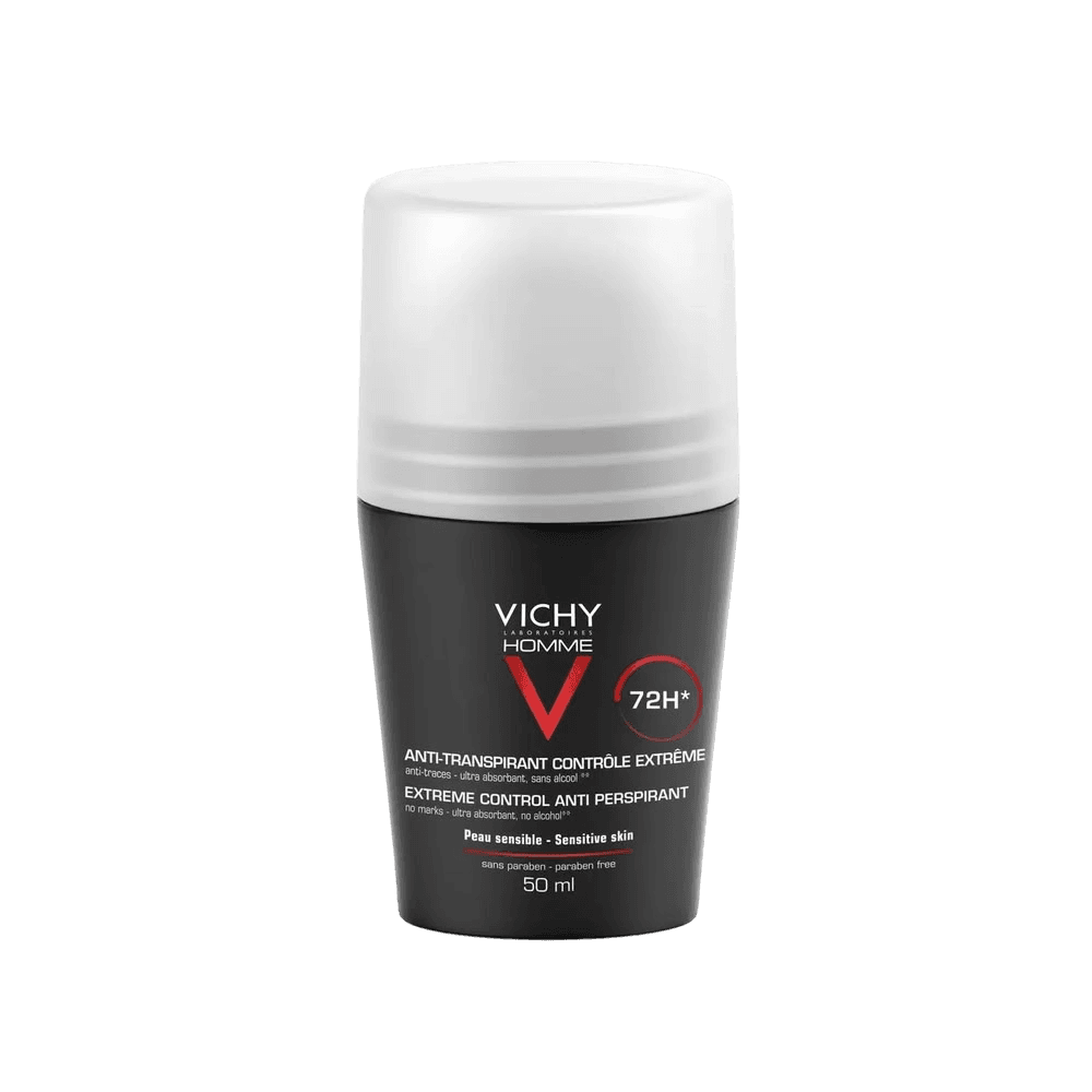 Дезодорант шариковый Vichy Homme Extreme Control 72 Н, 50 мл