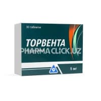 Торвента, 5 мг, таб. №30