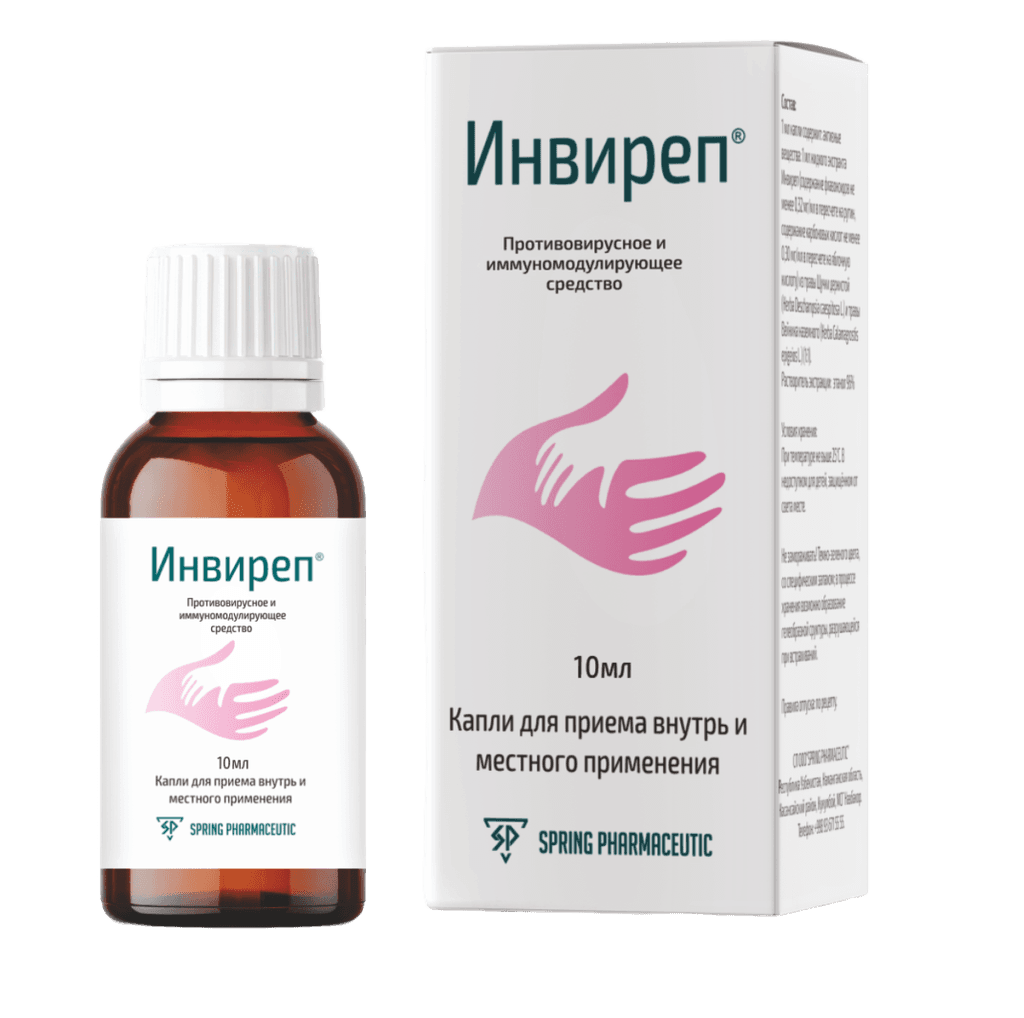 Invirep, 10 ml, drops
