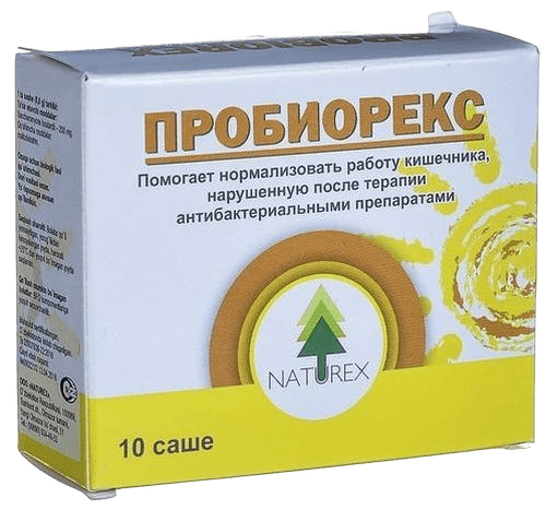 Пробиорекс, 0,8 г, пакетики, №10