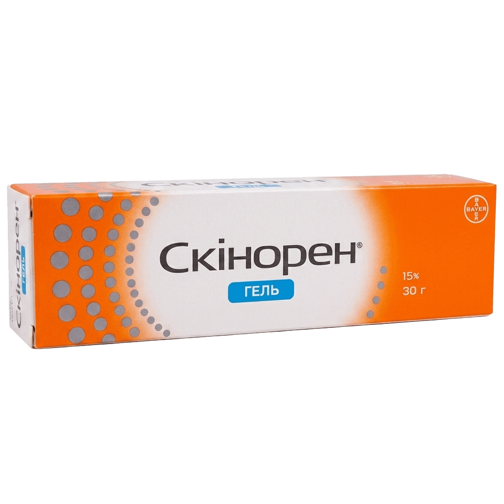 Скинорен, 15%, 30 г, гель