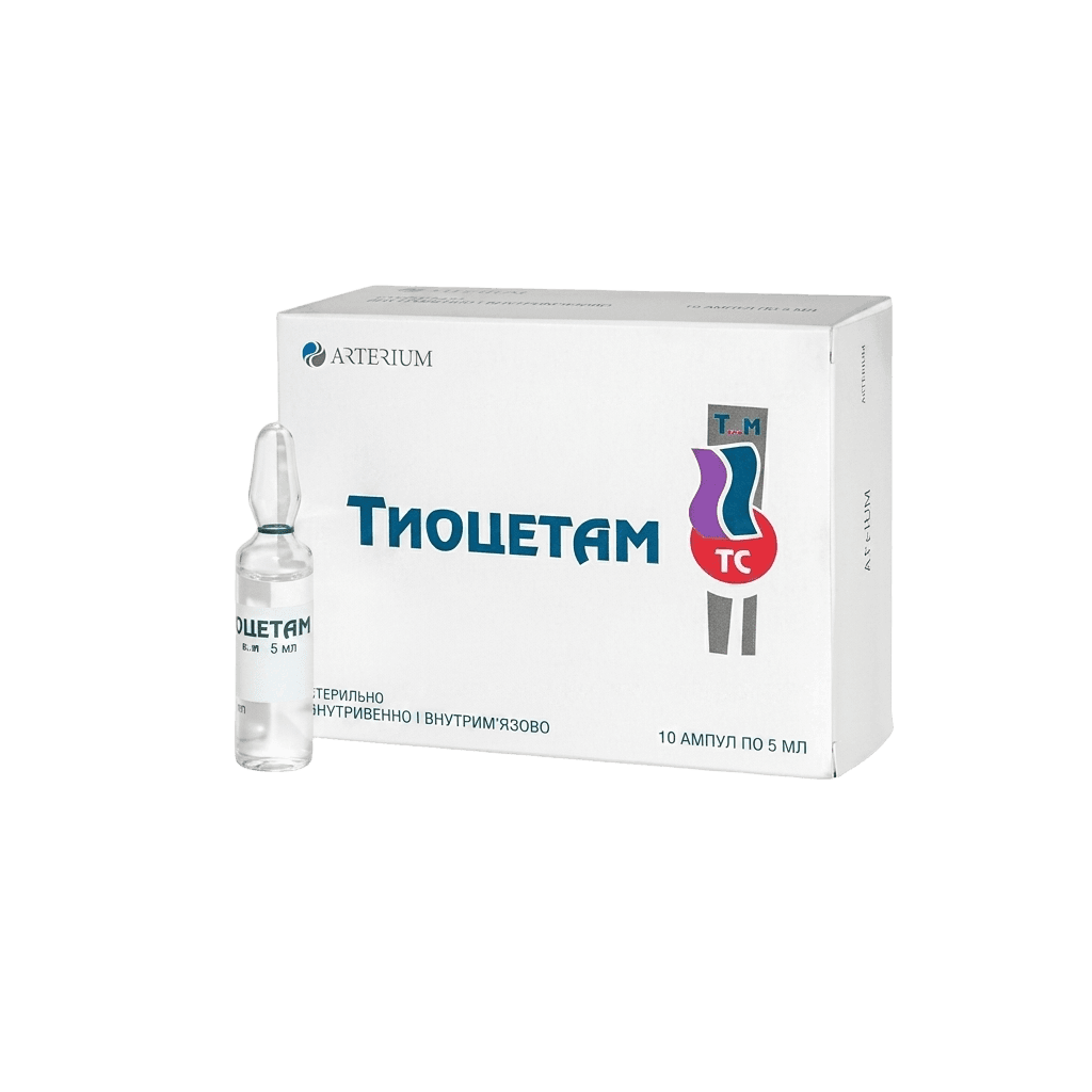 Тиоцетам, 5 мл, амп. №10