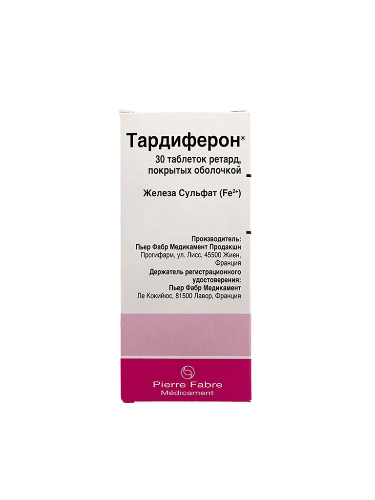 Гино-Тардиферон, таб. №30