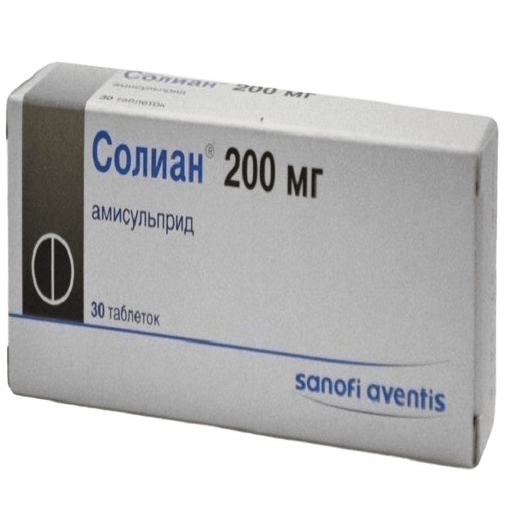 Солиан, 200 мг, таб. №60